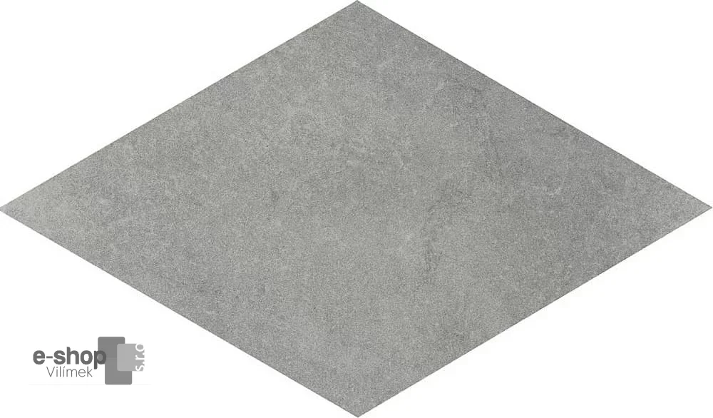 Dlažba jako beton CIR Materia Prima Metropolitan Grey Rombo 13 7x24