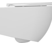 Isvea Infinity Závěsná Wc Mísa, Rimless, 36,5x53cm, Bílá Mat
