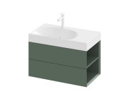 SD Lite 80 L/P skříňka pod umyvadlo - SD Lite 80 P skříňka pod umyvadlo Grey Green X000001888
