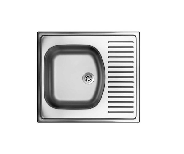 Dřez Short 580, Matný Povrch, Tloušťka 0,5 Mm, Včetně Sifonu (spns3s) A 3 1/2" Sítk