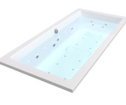 Polysan Colorterapie Rgb Vnitřní Bodové Osvětlení Vany, 8 Led Diod