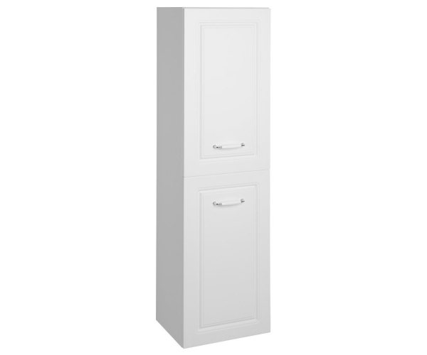 Aqualine Favolo Vysoká Skříňka Košem 40x150x31cm, Bílá Mat