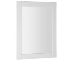 Aqualine Favolo Zrcadlo V Rámu 70x90cm, Bílá Mat