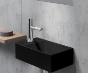 Gsi Kube X Keramické Umývátko 40x23cm, Pravé/levé, černá Mat