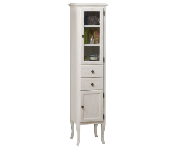 Sapho Retro Skříňka Vysoká 40x170x36cm, Starobílá, Pravá
