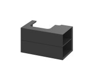SD Lite 80 L/P skříňka pod umyvadlo - SD Lite 80 P skříňka pod umyvadlo černá matná X000001886