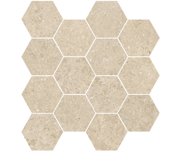 Mozaika jako kámen APE Kyoto Malla Beige 30x30 Matt. Rett. - béžová