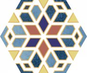 Retro dlažba Codicer Kimri 22x25 Hexagonal