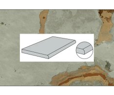 Coem Bali Light Green Est. Elemento Bordo Becco 30x60,4 (20mm) Ret.