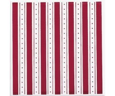 Brennero Ricordi Colonial Righe Bordeaux fondo 20x20 