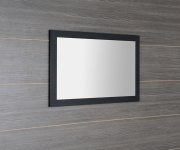 Sapho Treos Zrcadlo V Rámu 110x50cm, černá Mat
