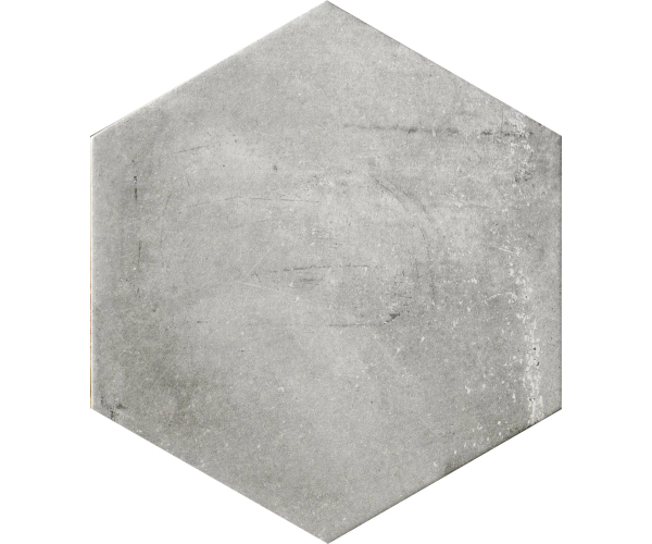 Dlažba jako beton CIR Miami Dust Grey Esagona 24x27,7 - šedá