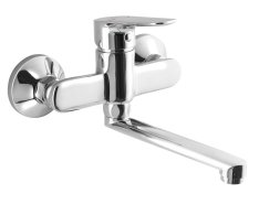 Aqualine Lotta Nástěnná Baterie, Ramínko Ploché 160mm, Chrom