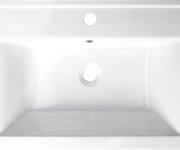 Aqualine Zuno 85 Keramické Umyvadlo Nábytkové 85x45cm, Bílá