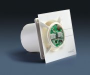 Cata E-100 Gth Koupelnový Ventilátor Axiální S Automatem, 4w/8w, Potrubí 100mm, Bílá