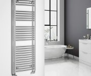 Aqualine Alya Otopné Těleso Oblé 500x1420mm, Chrom
