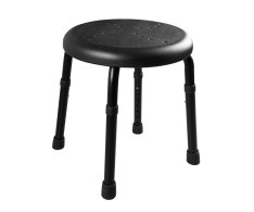 Ridder Handicap Koupelnová Stolička, Průměr 45cm, černá