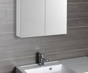 Aqualine Vega Galerka, 80x70x18cm, Bílá