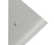 Gsi Community Urinál Se Zakrytým Přívodem Vody, Rimless, 31x54,5cm, Cenere Mat
