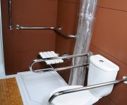 Creavit Handicap Wc Kombi Zvýšený Sedák, Spodní Odpad, Bílá