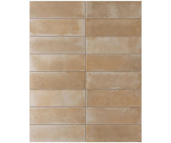 Dlažba jako kámen Equipe Raku Sand 6x18,6 - béžová