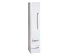 Mereo Bino, Koupelnová Skříňka Vysoká 163 Cm, Levá, Bílá