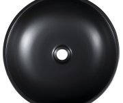 Sapho Priori Keramické Umyvadlo Na Desku, ø 41cm, černá/zelená