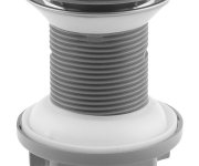 Isvea Umyvadlová Výpust 5/4“, Click-clack, Keramická Zátka, 20-70mm, Antracit