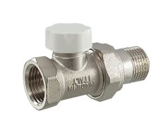 Uzavírací A Regulační šroubení Luxor - Přímé - 1/2" - Dd 121