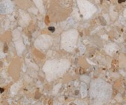 Dlažba jako terrazzo Sant Agostino Venistone Gold 60x60 Kry - oranžová