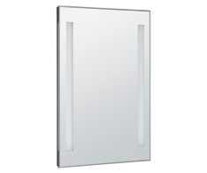 Aqualine Zrcadlo S Led Osvětlením 50x70cm, Kolébkový Vypínač