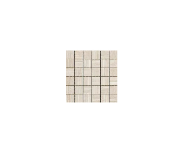 Mozaika jako kámen Coem Wide Gress++ Versatile Deco Vein Mosaico 5x5 Bianco 30,2x30,2 Natt. Rett. - béžová