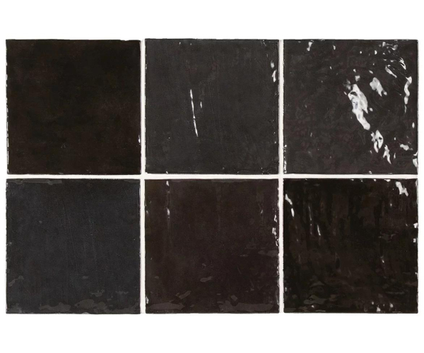 Obklad Equipe La Riviera Tourmaline 13,2x13,2 - černá