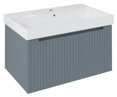 Sapho Nelio Strip Umyvadlová Skříňka 76,5x44x49cm, 1x Zásuvka, Siena