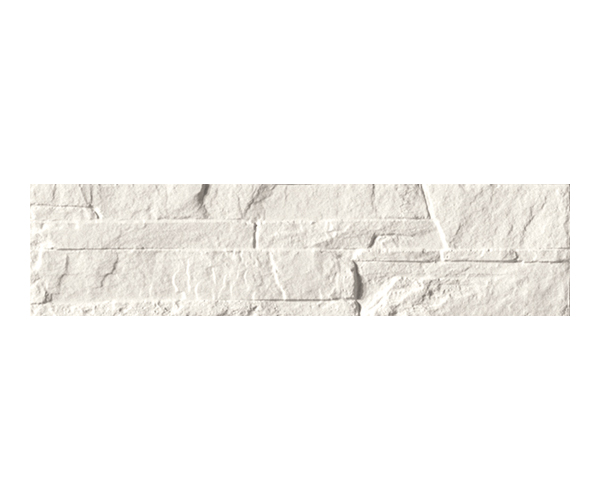 Dekor jako kámen Sichenia Pavé Wall Dolmen Bianco 11x45 - bílá