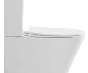 Sapho Paco Wc Kombi, Rimless, Spodní/zadní Odpad, Bílá