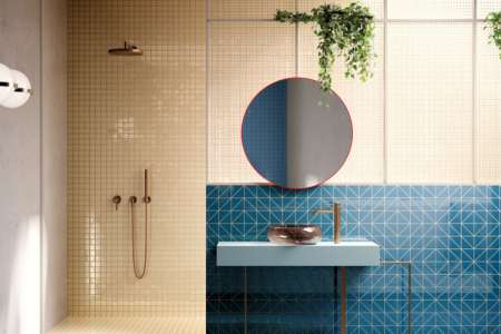 Vogue - kolekce System Triangoli - luxusní obklady nejen do koupelny 