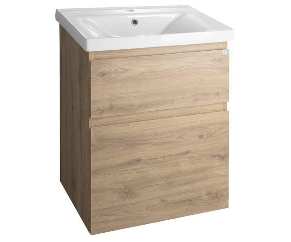 Aqualine Altair Umyvadlová Skříňka 57x72,5x45cm, Dub Emporio