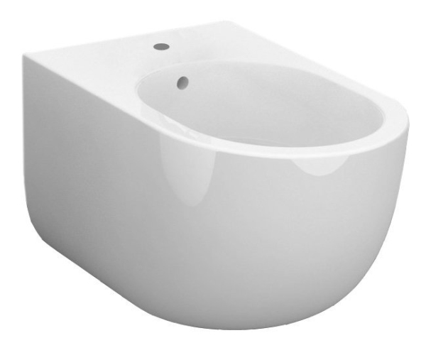 Kerasan Flo Bidet Závěsný 37x54cm, Bílá