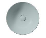 Gsi Nubes Keramické Umyvadlo Na Desku Průměr 40cm, Ghiaccio Mat