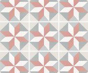 Vzorovaná dlažba Equipe Caprice Deco Magic Pastel 20x20
