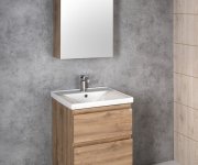 Aqualine Altair Umyvadlová Skříňka 52x72,5x45cm, Dub Emporio