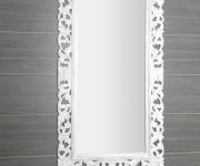 Sapho Scule Zrcadlo Ve Vyřezávaném Rámu 80x150cm, Bílá