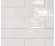 Obklad Equipe Manacor White 7,5x15 - bílá