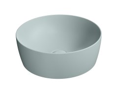 Gsi Nubes Keramické Umyvadlo Na Desku Průměr 40cm, Ghiaccio Mat