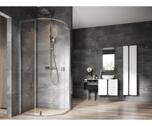 Sprchový kout Nexty NSKK3 - NSKK3 80x80, lesk+transparent