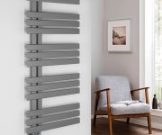 Sapho Silvana Otopné Těleso 500x1236mm, Metalická Stříbrná