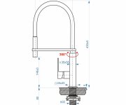 Lounge, Dřezová Stojánková Baterie S Flexi Ramínkem KI111113