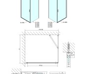 Polysan Zoom Obdélníkový Sprchový Kout 800x700mm L/p Varianta