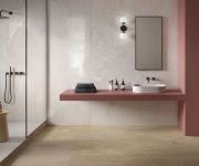 Dlažba jako kámen Saime Shine Perla Luc. Rett. 45x90 6mm - šedá